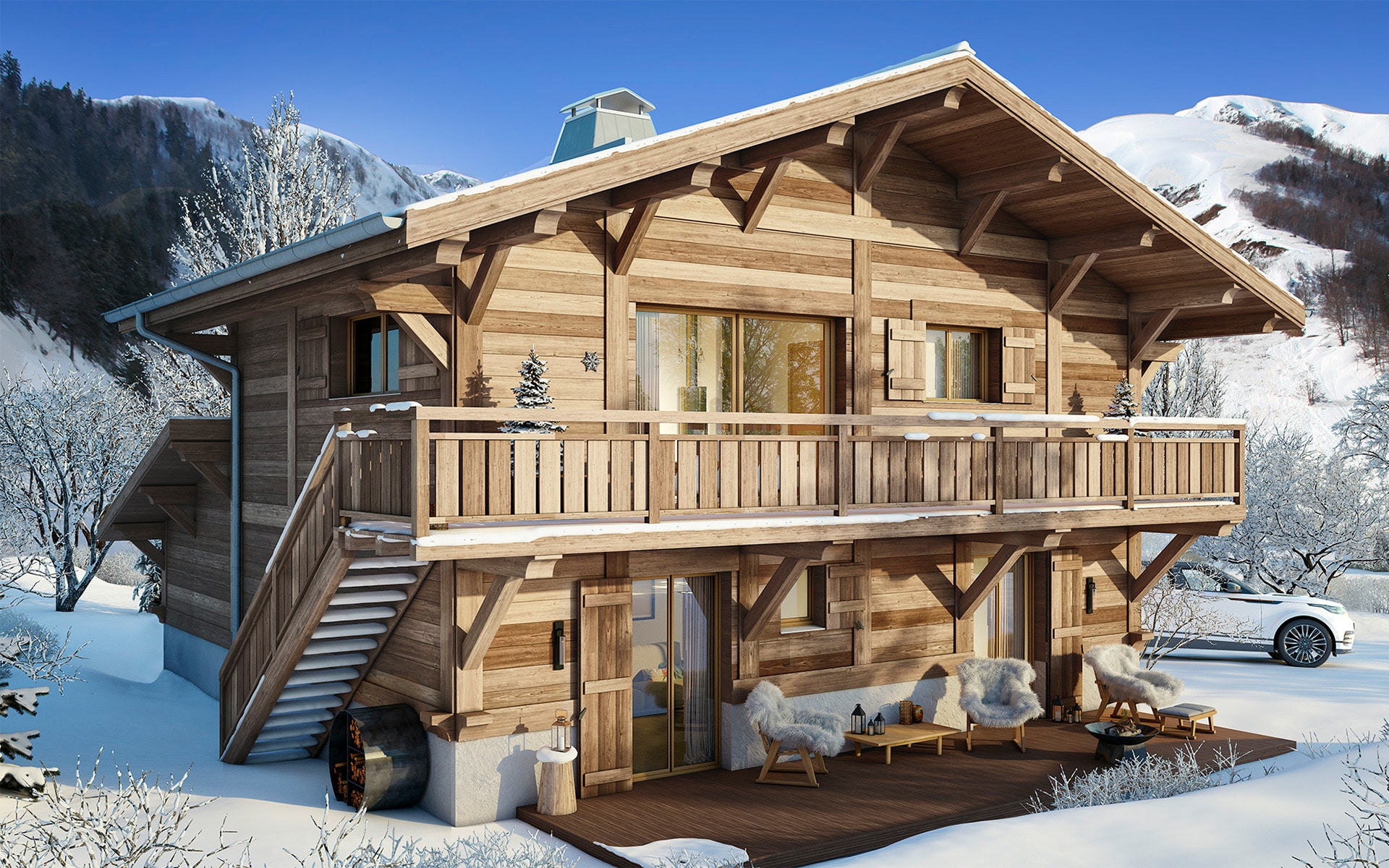 french alps chalet rentals