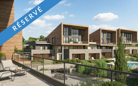 Appartement 4 pièces duplex avec terrasses et vue golf