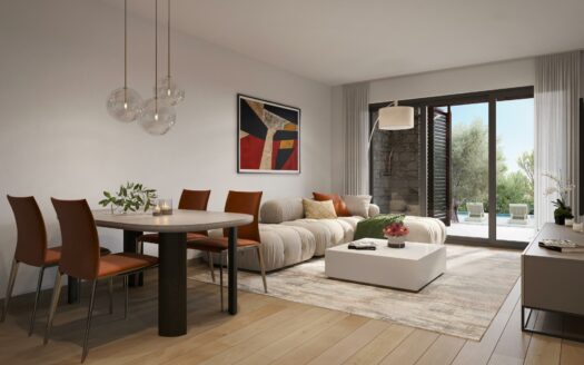 Appartement 4 pièces avec terrasses et loggia
