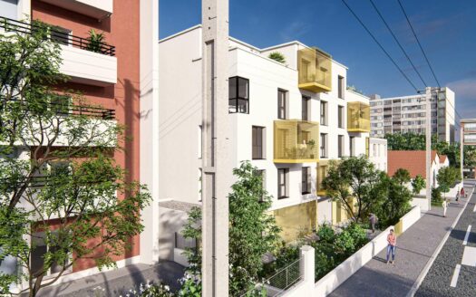 Studio équipé avec balcon