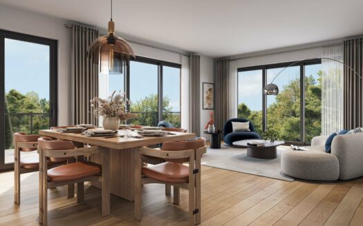 Appartement 3 pièces avec loggia