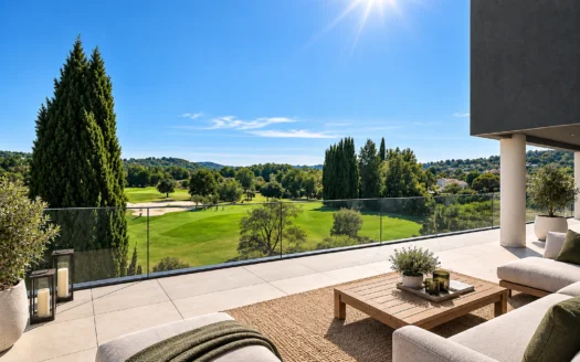 Appartement 4 pièces duplex avec terrasse et vue golf