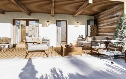 Appartement 2 pièces cabine avec terrasse