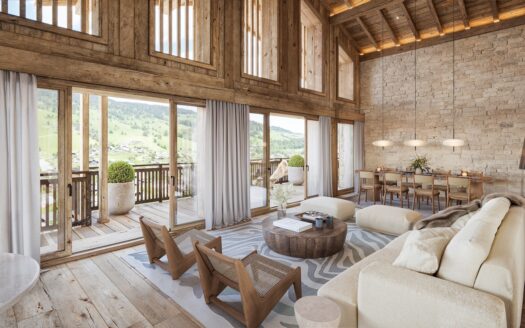 Luxury semi-detached chalet 4 bedrooms