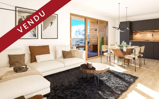 Appartement 3 pièces avec balcon