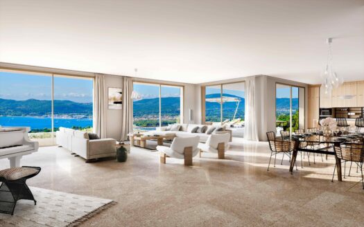 Luxury villa with 5 bedrooms and spectacular sea views