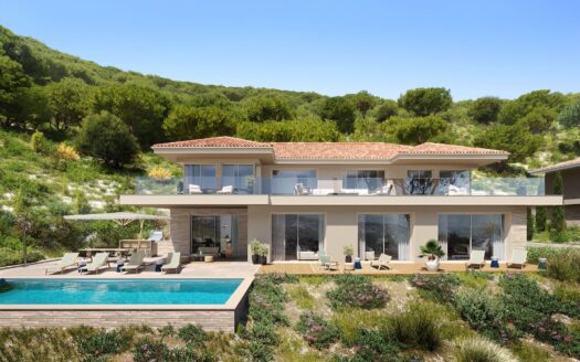 Villa luxe 6 pièces et vue mer spectaculaire