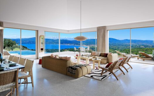 Villa luxe 7 pièces et vue mer spectaculaire