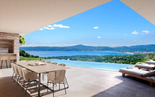 Villa luxe 6 pièces et vue mer spectaculaire