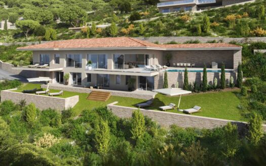 Villa luxe 6 pièces et vue mer spectaculaire