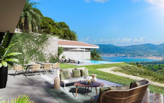 Villa luxe 6 pièces et vue mer spectaculaire