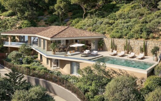 Villa luxe 6 pièces et vue mer spectaculaire