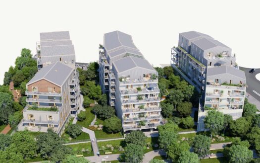 Appartement 4 pièces duplex 2 balcons