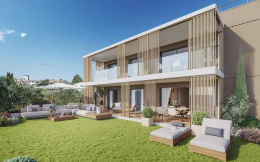 Villa 5 pièces avec terrasses et jardins