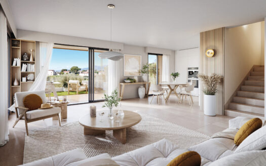 Villa 5 pièces avec terrasses et jardins