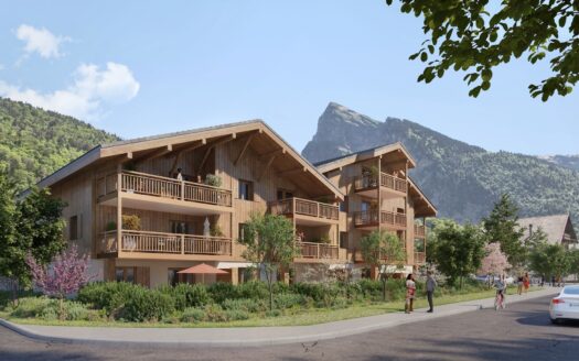 Appartement 3 pièces avec terrasse et jardin