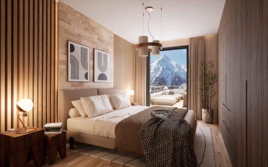 Apartment 3 bedrooms and sleeping area with terrace