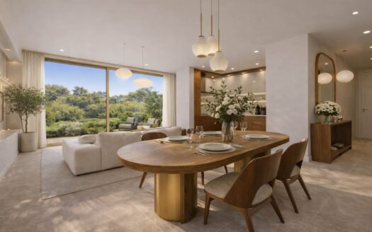 Appartement 4 pièces avec terrasses et jardin privatif