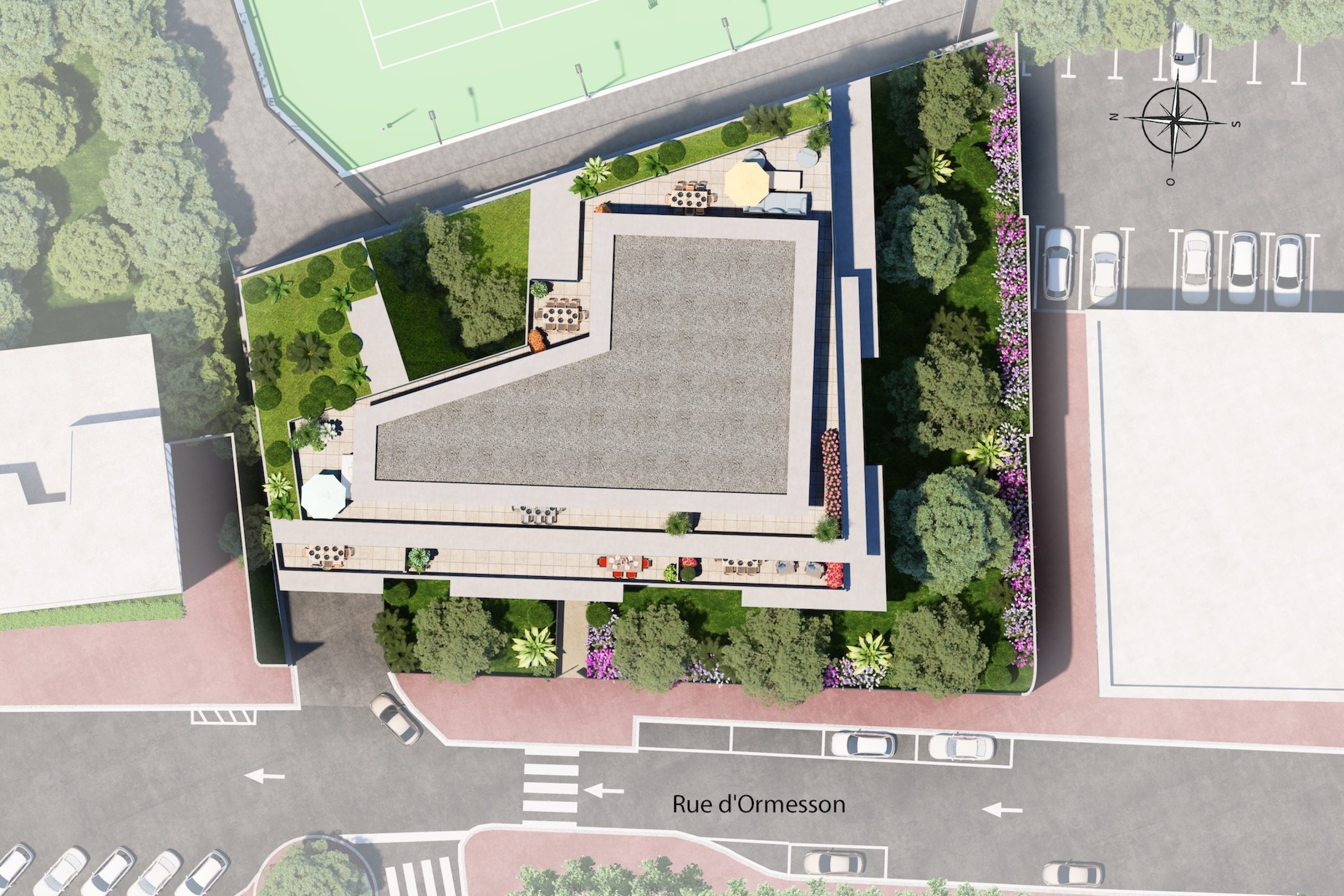 Appartement-neuf-Lady-Dayana-Le-Cannet-plan-masse