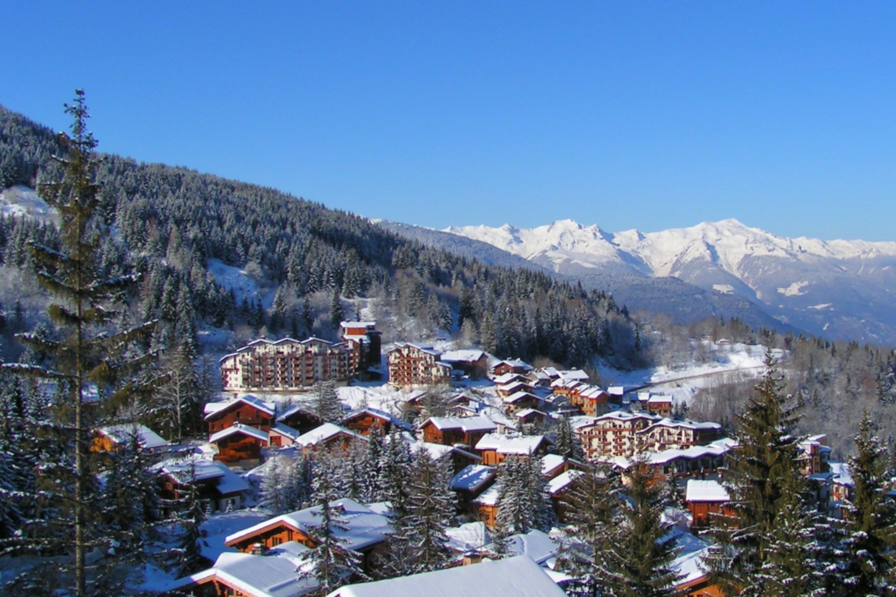 Courchevel La Tania en hiver