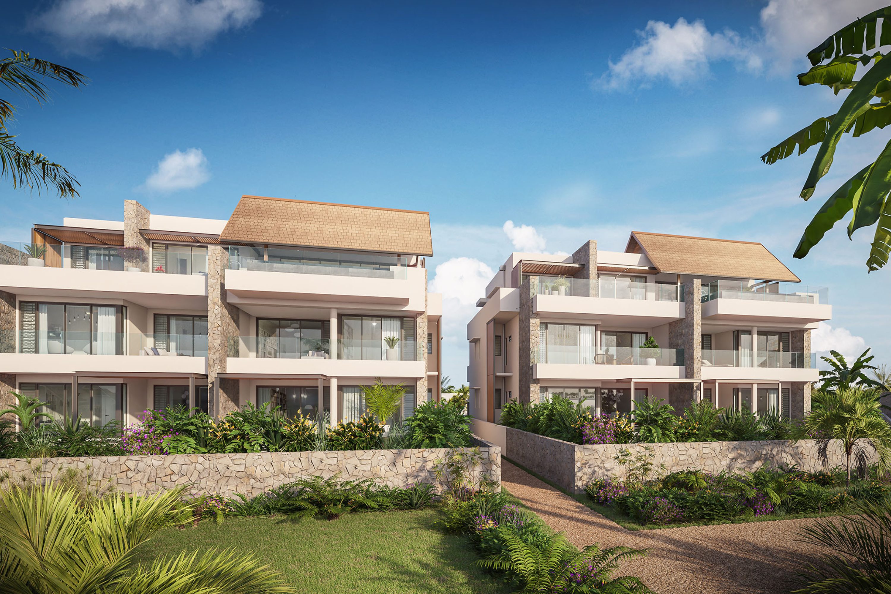 Immeubles A et B appartements et penthouse