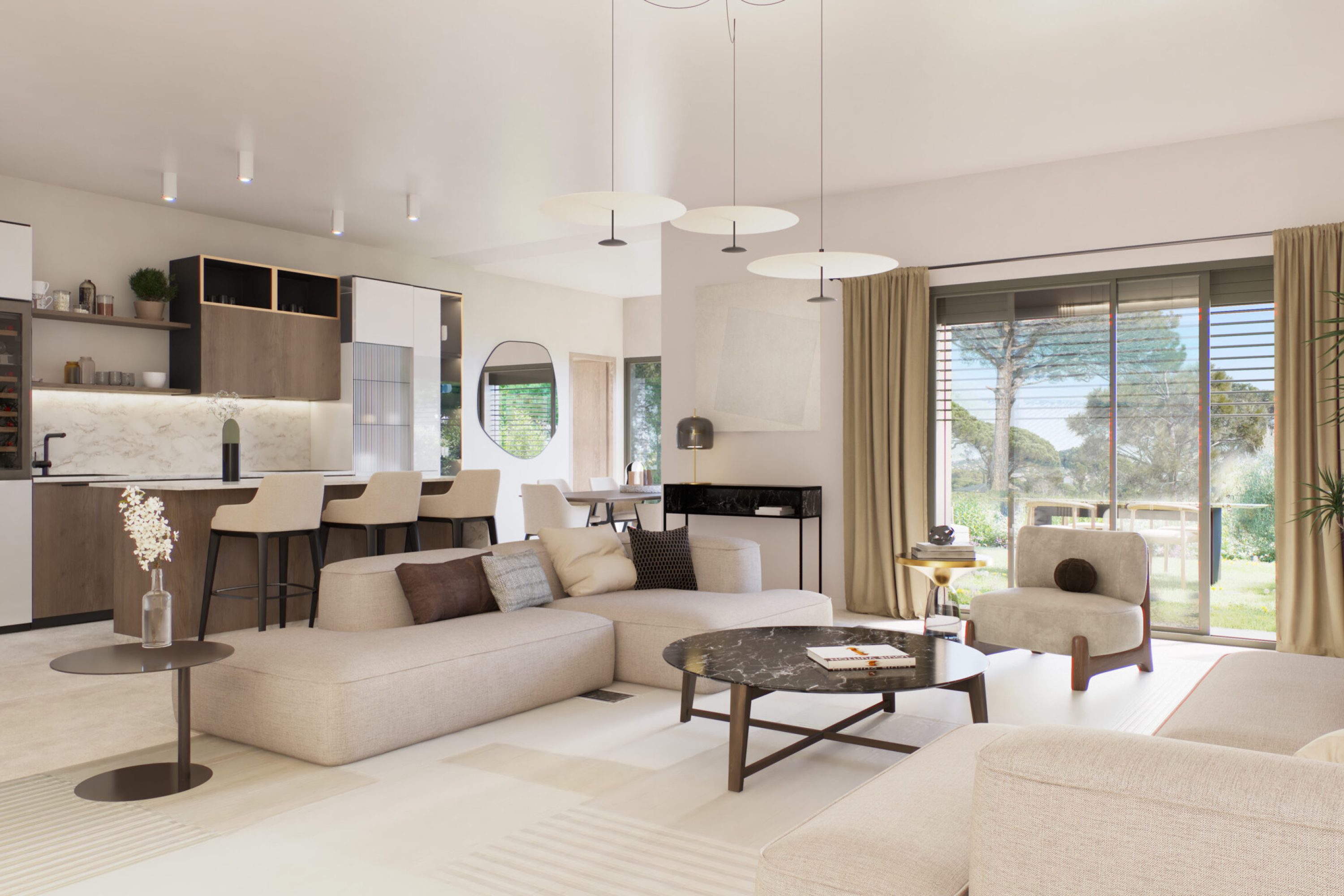 akoya-Sainte-Maxime-salon-sejour