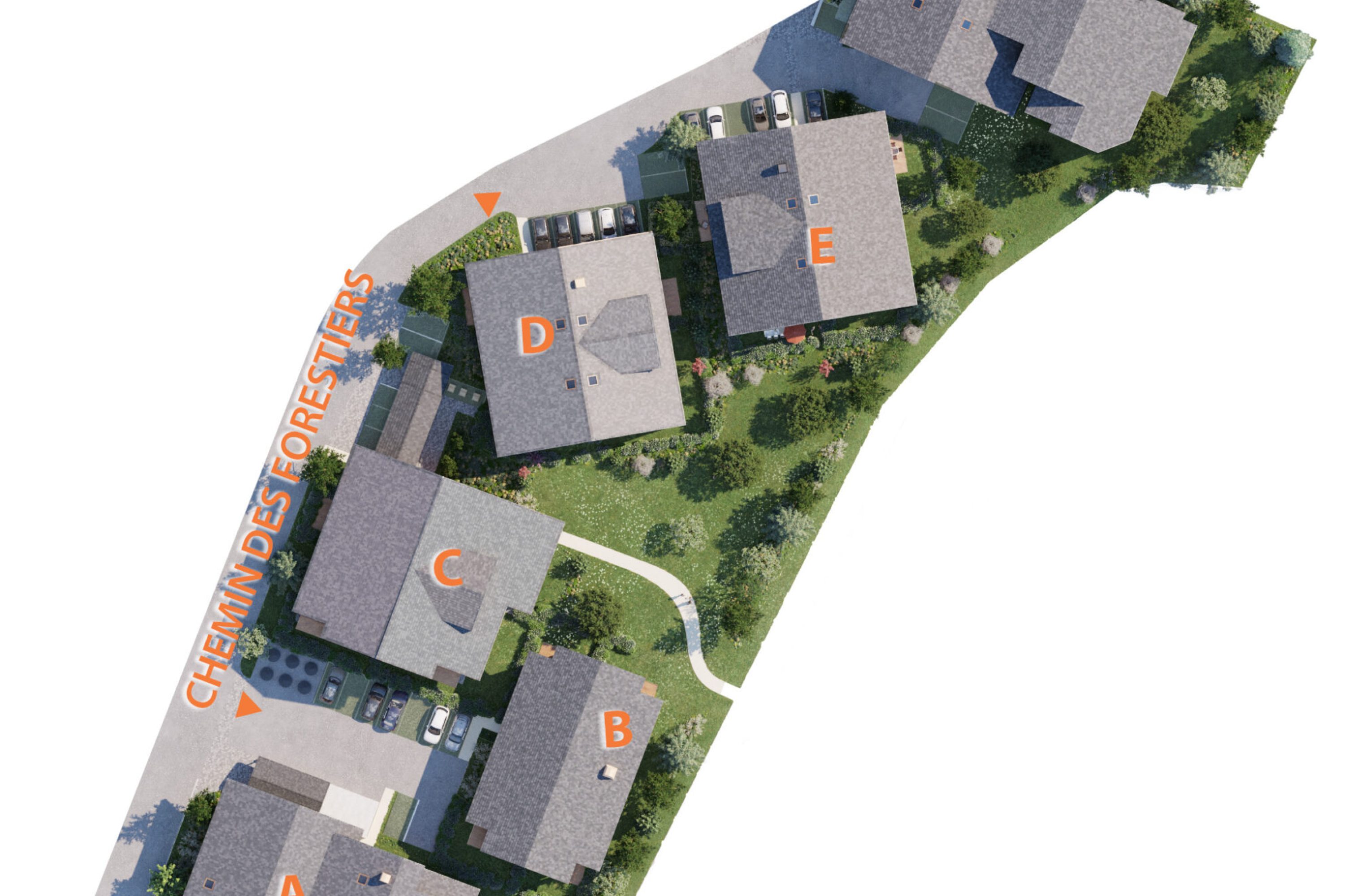 appartement-neuf-Septentrion-samoens-plan-masse