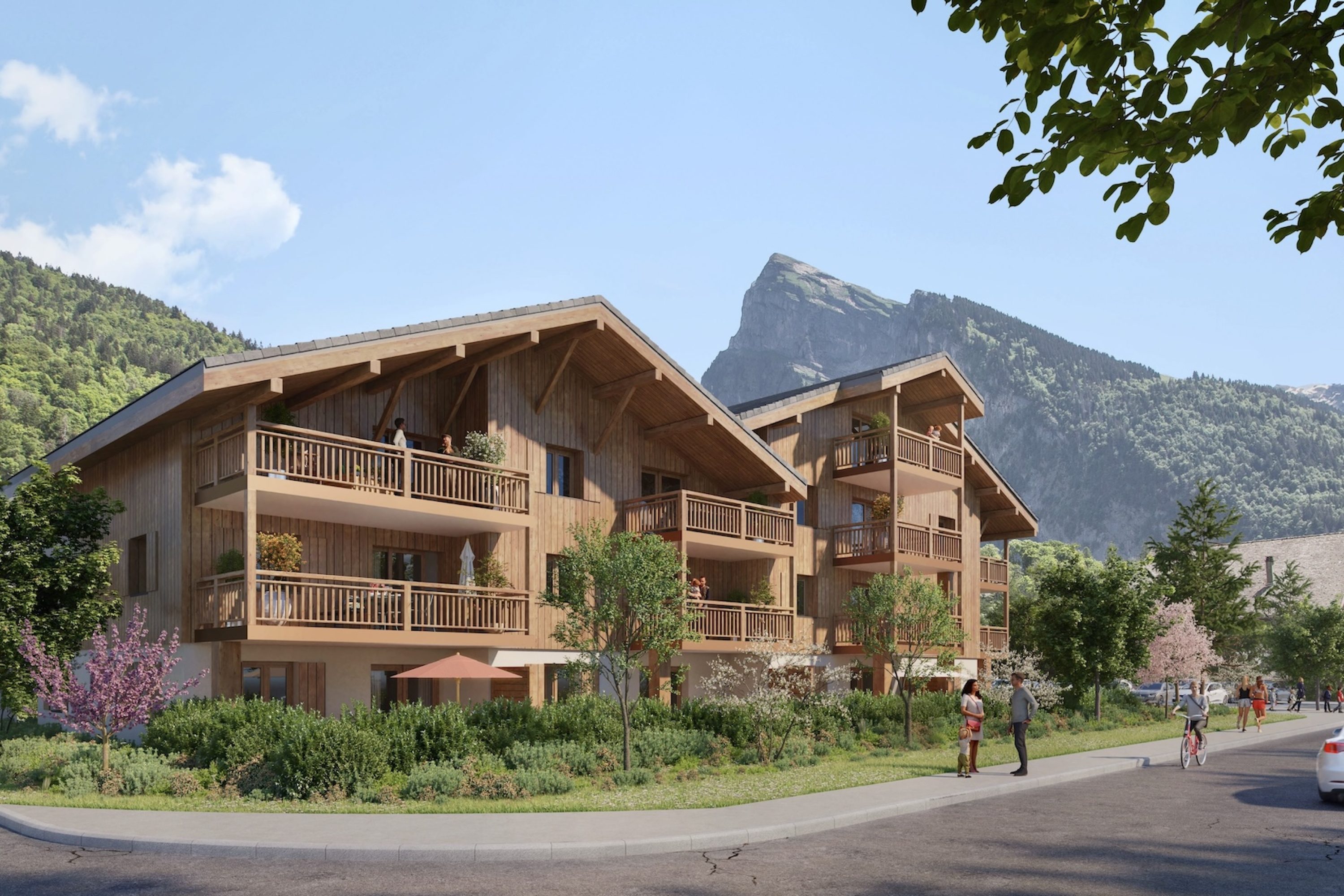 appartement-neuf-Septentrion-samoens-vue-ete