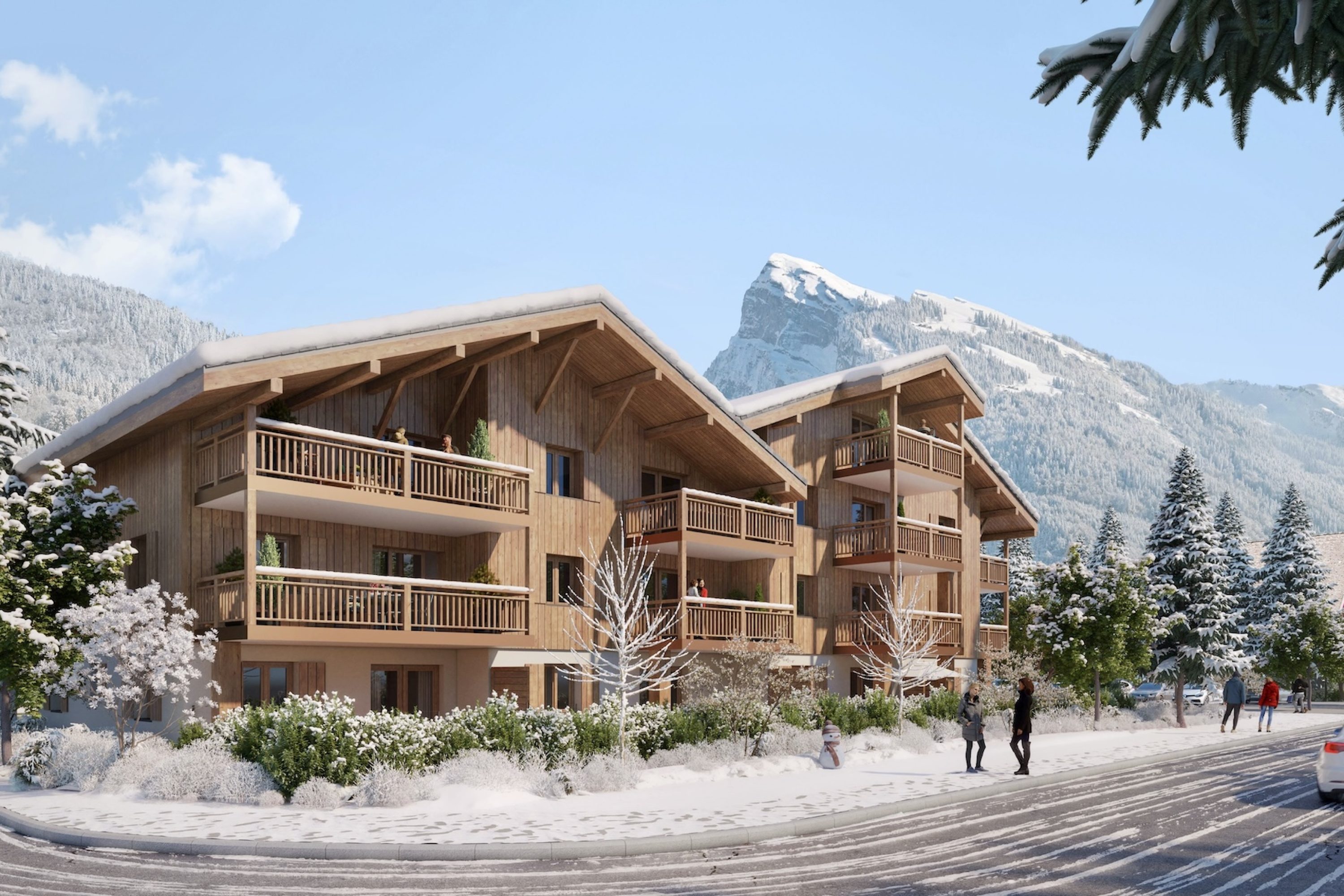appartement-neuf-Septentrion-samoens-vue-hiver