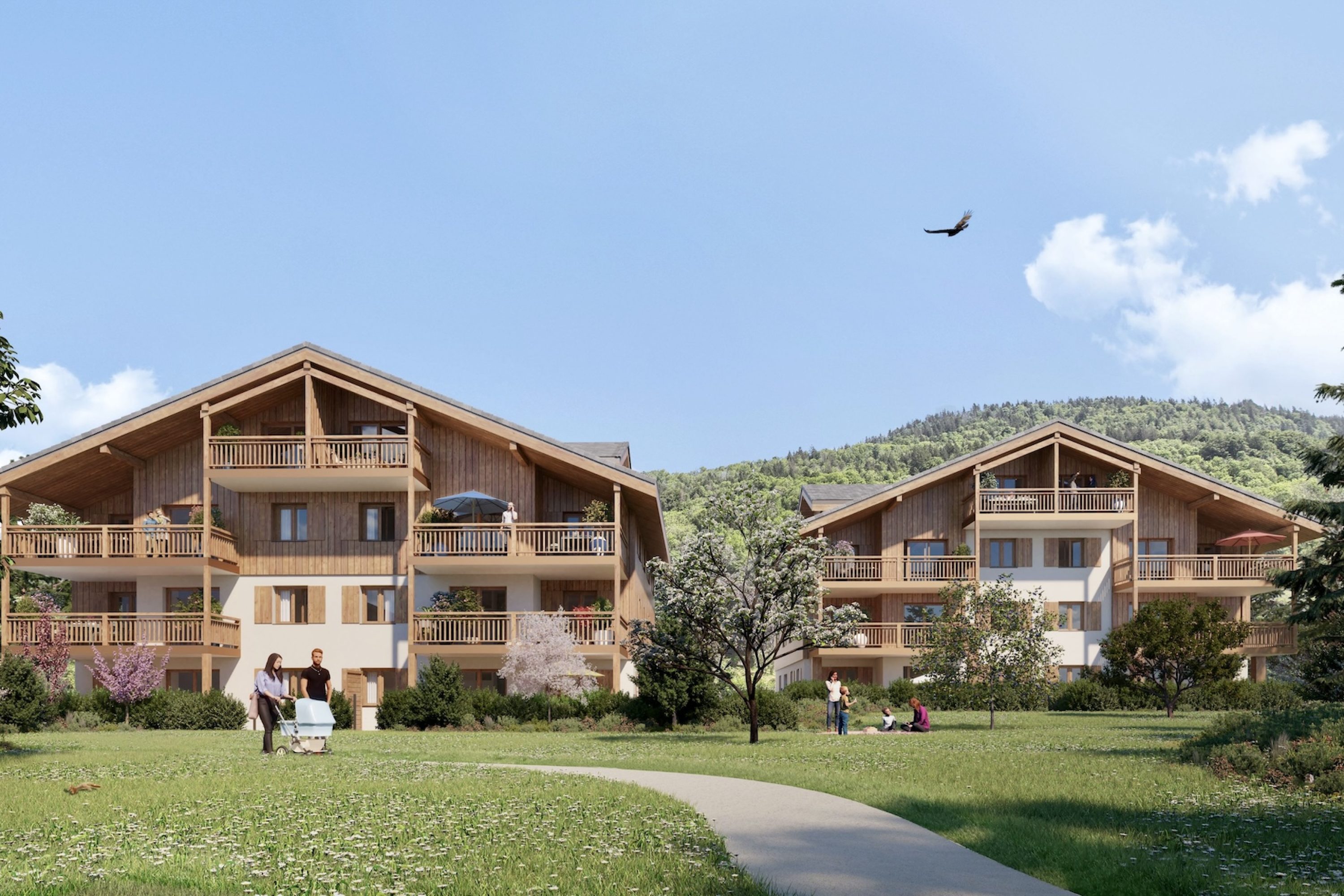 appartement-neuf-Septentrion-samoens-vue-ilot