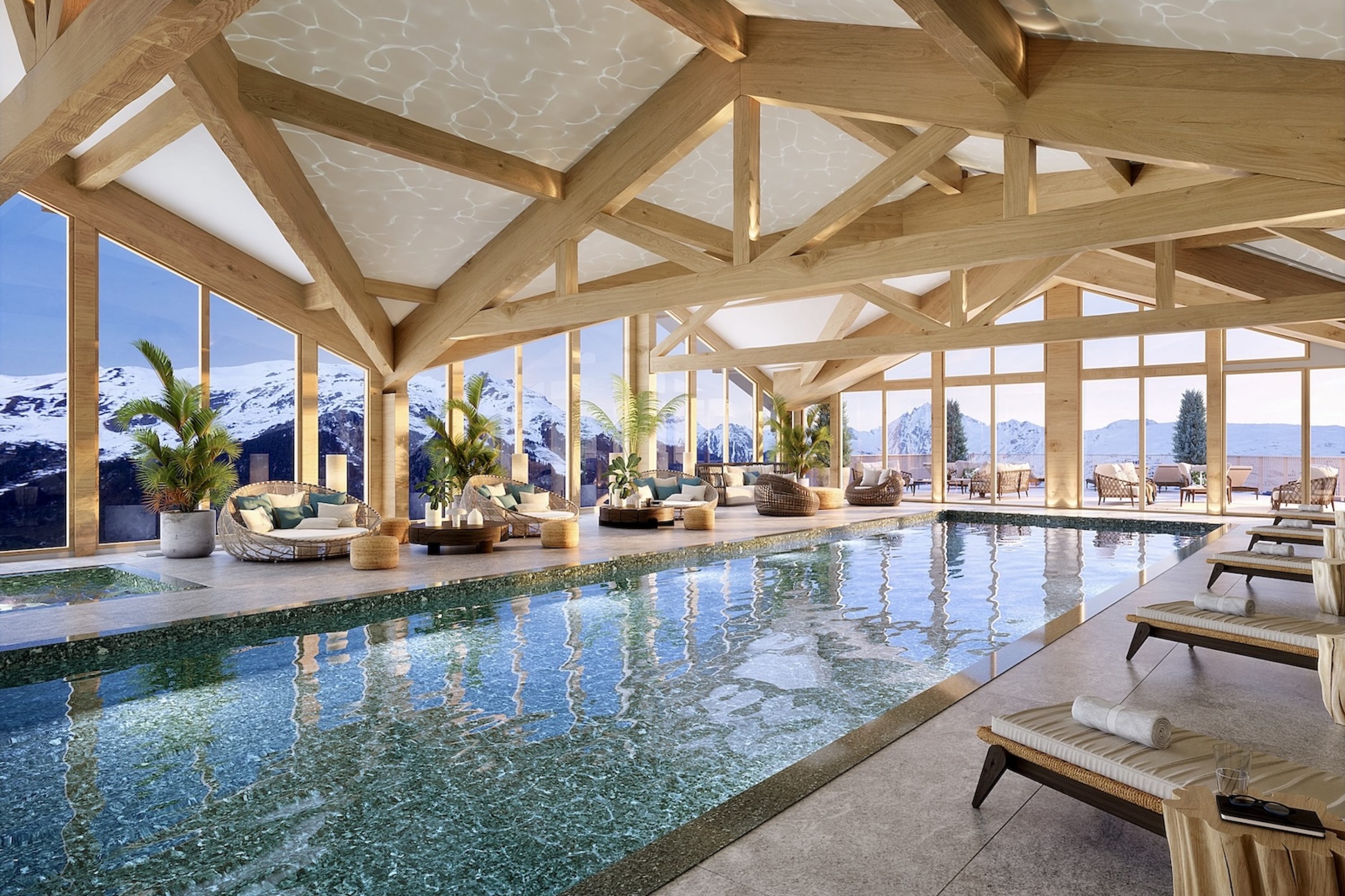appartement-neuf-la-plagne-coeur-des-cImes-piscine