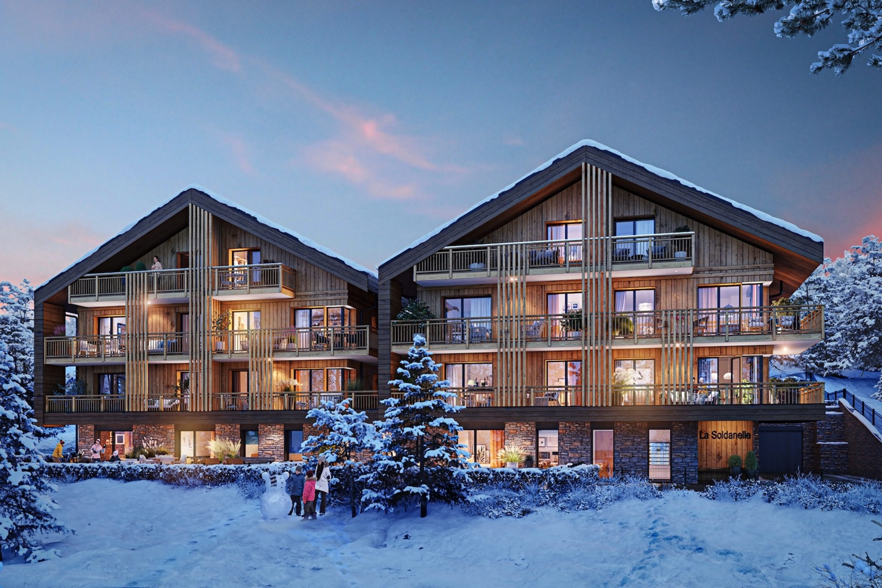 appartement-neuf-soldanelle-les-carroz-araches-vue-exterieure-hiver