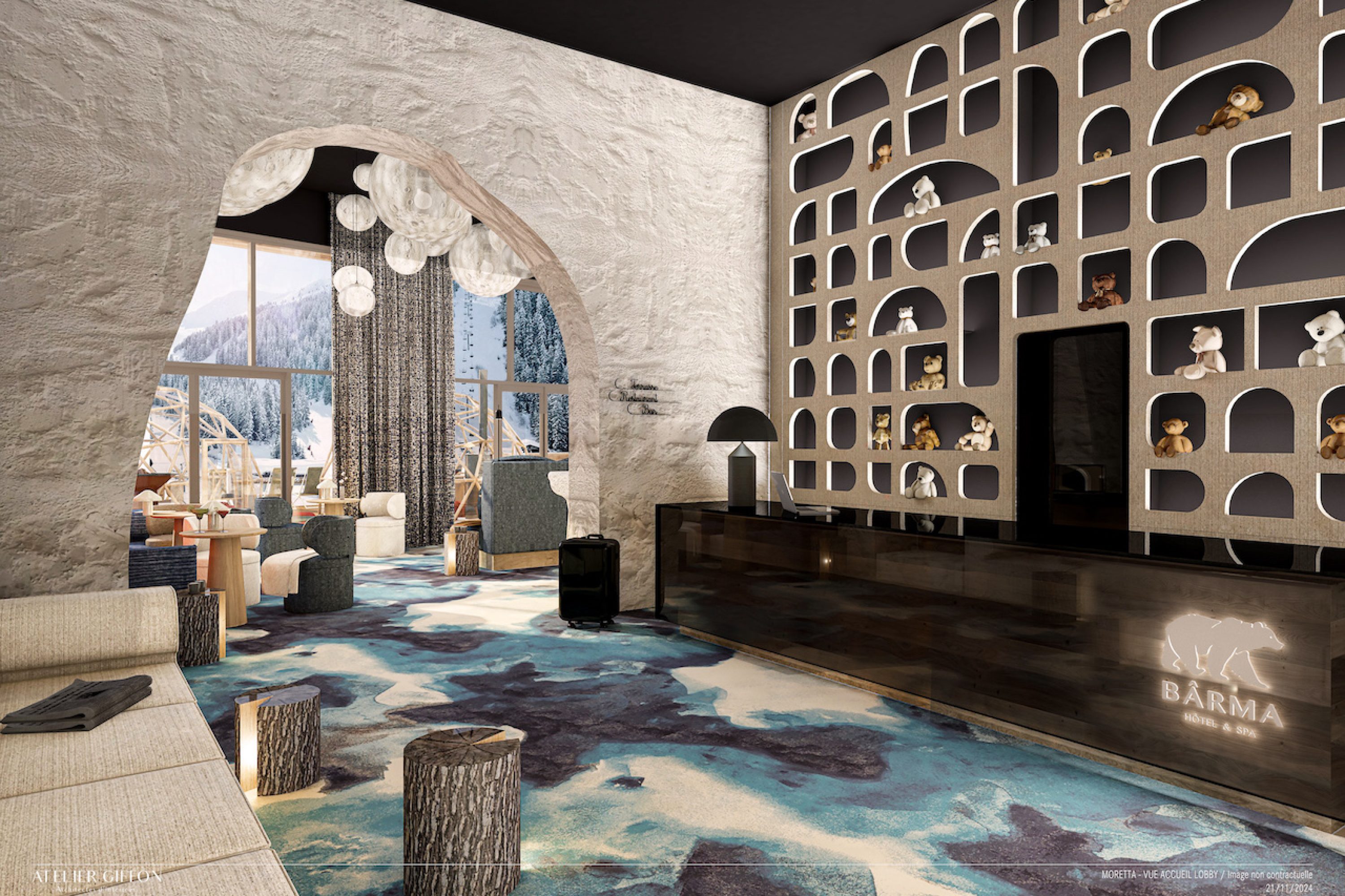 Bârma Hôtel & Spa - Le lobby