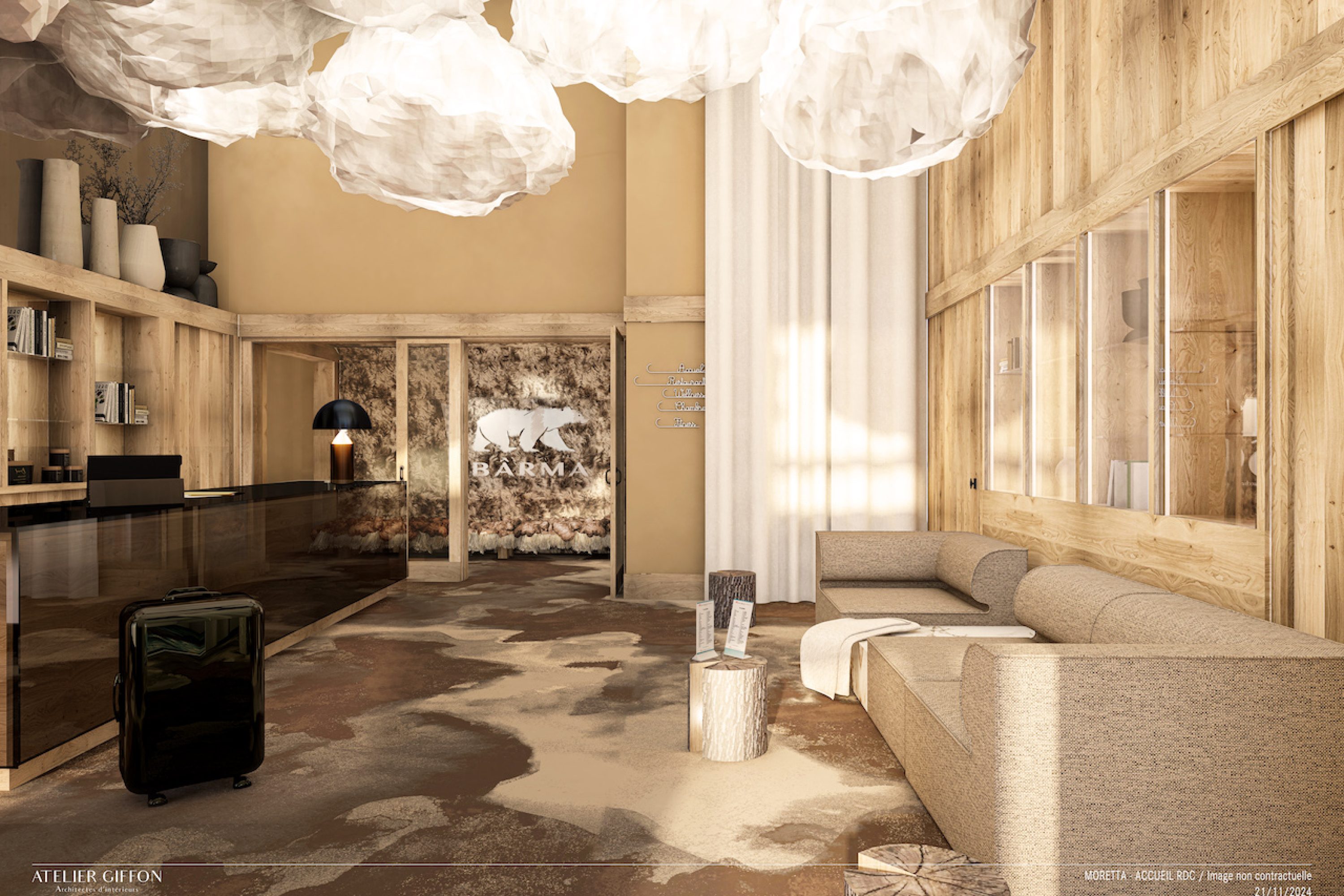 Bârma Résidence & Spa - Accueil