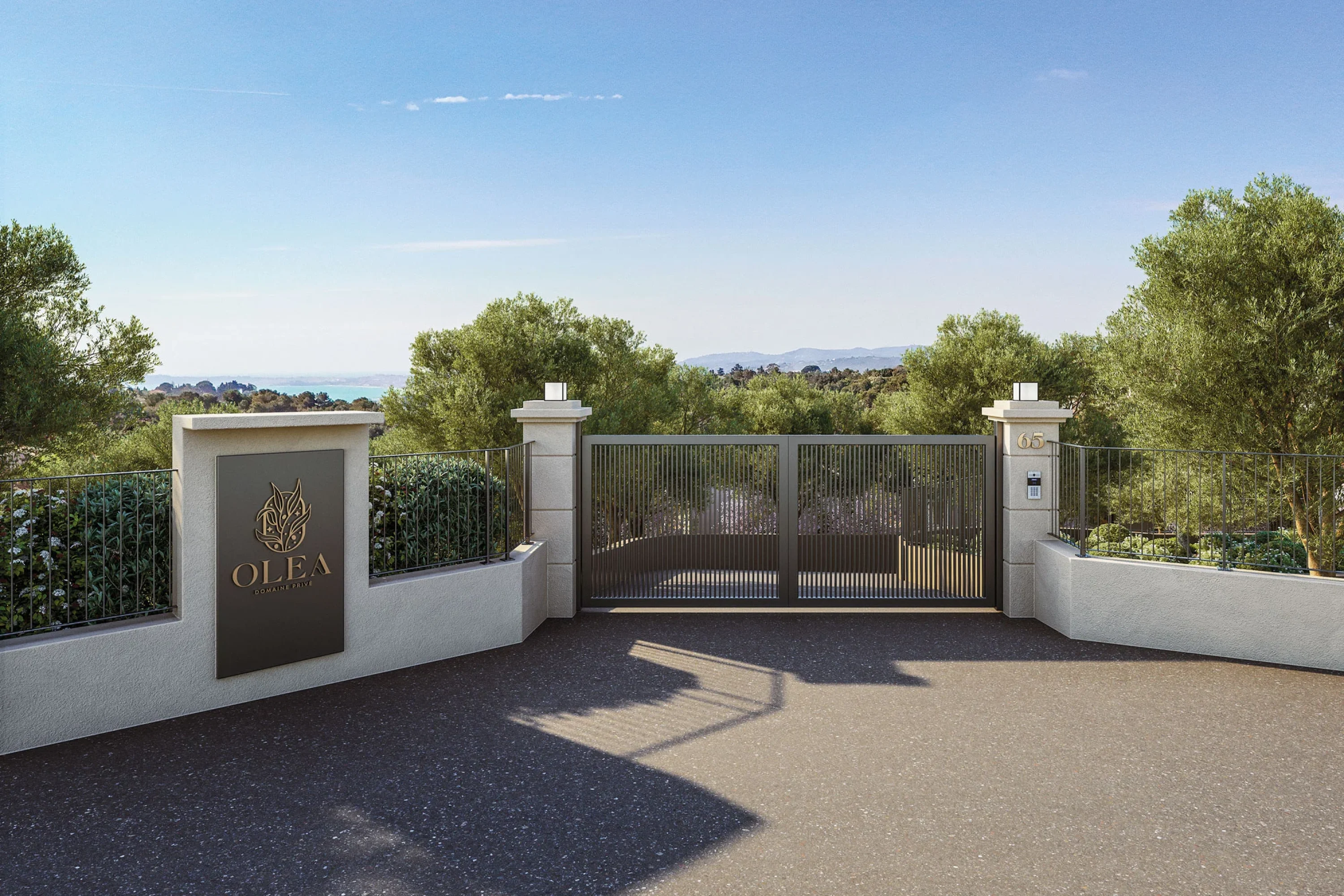 vente-appartement-villa-neuf-olea-saint-laurent-du-var-entree-domaine